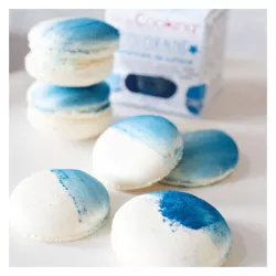 5 g di colore di superficie blu glitterato