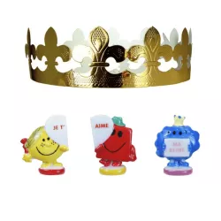 Figure King Monsieur Madame: Set 2 - 3 pezzi.