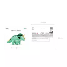 Dinosaurier Triceratops Folienballon 93 cm