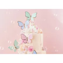 Candela unicorno per decorazione per torta, 8,5 cm