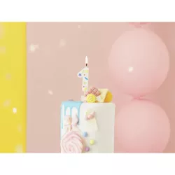 Confetti Bougie Chiffre 1