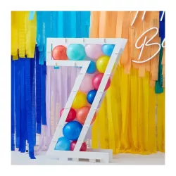 Rahmen für Luftballons Nummer 7