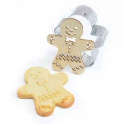 Cutter + embosser "Gingerbread man"