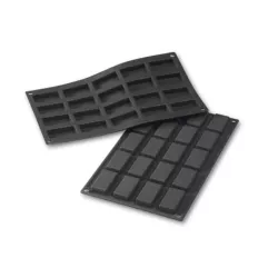Financier silicone mold 4.9 x 2.6 cm, 20 pieces