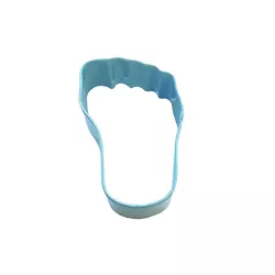 Cookie cutter foot, polyresin, 9.2 x 5.8 cm