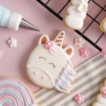 Ausstecher-Set Einhorn, 2-teilig, Kunststoff