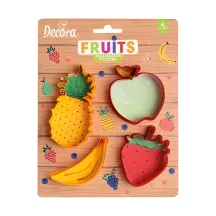 Tagliabiscotti "frutta" in plastica