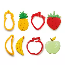 Cookie cutters "Fruit" in plastic