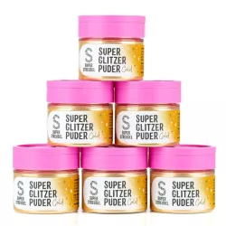 Glitter in polvere commestibile Oro, 10 g