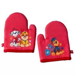 Gants de four Paw Patrol garçons – avec Chase, Marshall et Rubble, 17×13 cm, 1 paire | Cakelicious