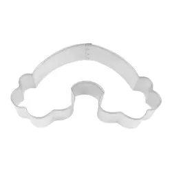 Emporte-pièce arc-en-ciel, polyresin, 12 x 7 cm
