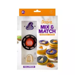 Halloween Mix and Match cookie cutters