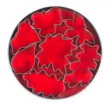 Leaf cookie cutter set, 7 pieces