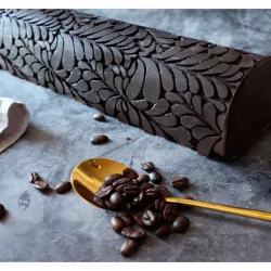 Rilievo a goccia del tappetino in silicone Bûche, 18 x 28,3 cm