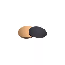 Tortenunterlage Gold/Schwarz rund, Ø 14 cm, 5 Stück