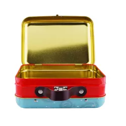 Boîte à biscuits valise Let it Snow, 190 x 140 x 80 mm