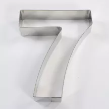 Backring Zahl 7 für Biskuit und Torten