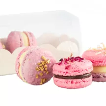 Boîte pour macarons avec fenêtre