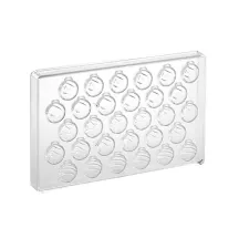 Polycarbonat Pralinenform Weihnachtskugel, 30 Pralinen – 1343…