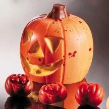 Schokoladengiessform Halloween Kürbis