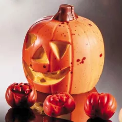 Moule à chocolat Halloween Citrouille