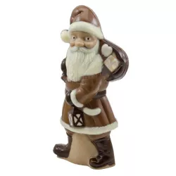 Santa Claus mold with jute sack
