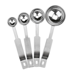 Set cucchiai dosatori, 4 pezzi (1,25 - 15 ml)