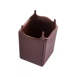 Polycarbonatform für Dessertschalen Hoch Quadrat, 28-teilig