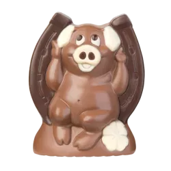 Moule à chocolat Cochon porte-bonheur