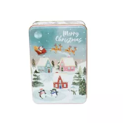 Boîte à biscuits Merry Christmas, 190 x 136 x 65 mm