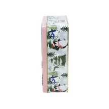Cookie tin Merry Christmas, 190 x 136 x 65 mm