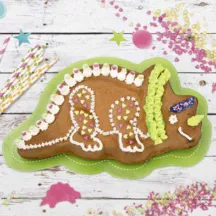 3D-Backform-Dinosaurier 34 x 28 x 6.5 cm
