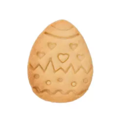 Easter egg cutter with ejector and embossing for Easter