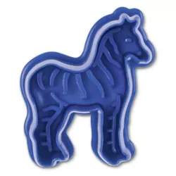 Cookie cutter with zebra ejector