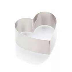 Cercle à tarte cœur Ø 14 cm x 5 cm