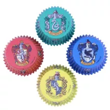 Harry Potter cupcake molds Hogwarts houses, 60 pcs.