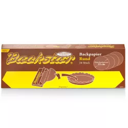 Papier sulfurisé rond Ø 32 cm, 24 pièces