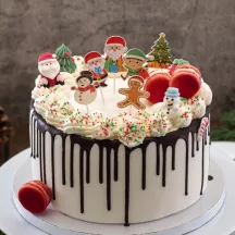 30 toppers per torte natalizie