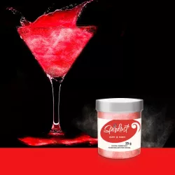 Glitter for cocktails red 25 gram