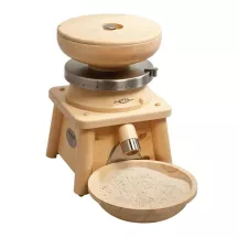 Erica grain mill made from Swiss stone pine