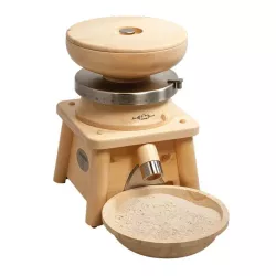 Getreidemühle Erica aus Zirbelholz
