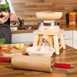 Erica grain mill made from Swiss stone pine