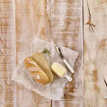Perforated mini baguette baking tray