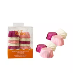 Stampi per mini cupcake rosa/bianco