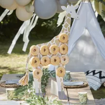 Porta ciambelle a forma di giraffa