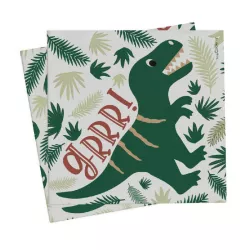 Serviettes- Dino GRRR!
