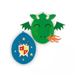Knight balloon set