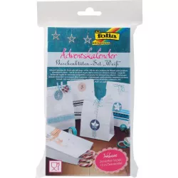 Adventskalender Set weiss