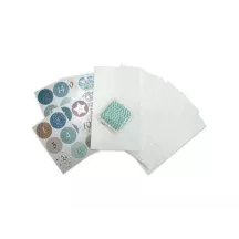Adventskalender Set weiss