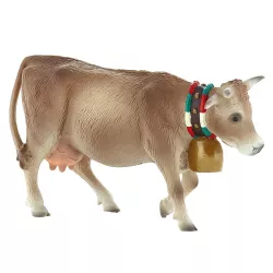 Alpine cow Lara - play figure as a cake topper